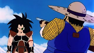 Farmer With A Shotgun Vs Raditz (Full Fight) (English Dub)