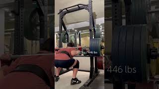 Surprisingly easy 200kg squat