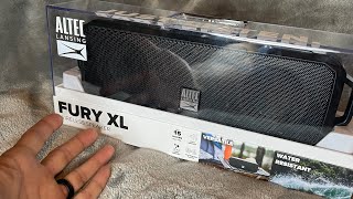 Altec Lansing fury xl Bluetooth wireless speaker tech review and unboxing #unboxing #techreview