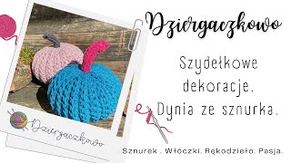 Dynia na szydełku – Tutorial krok po kroku 🎃🧶