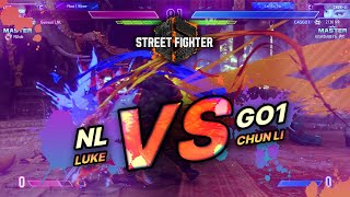 SF6 → NL (Luke) vs GO1 (Chun Li) - Street Fighter 6