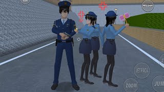 Incredible Police Mission 😱 SAKURA SCHOOL SIMULATOR #sakuraschoolsimulator #viral