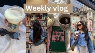 WEEKLY VLOG ☕️📖 new books, teaching & being in your 20s