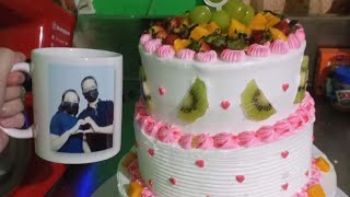 Ganito namin ginawa ang aming 3 TIER CAKE 25th WEDDING ANNIVESARY