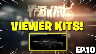 Escape From Tarkov PVE - VIEWER KITS In PVE Tarkov! - Episode 10 - SCAR-L 5.56 "Black & Yellow"