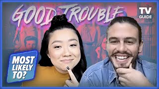 GOOD TROUBLE Cast Plays Most Likely To