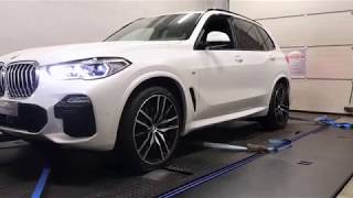 Bmw X5 40 i 340 pk 450 nm op de testbank voor wat extra vermogen