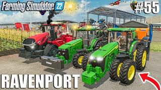 TESTING EQUIPMENT on FIELDS | Ravenport #55 | Farming Simulator 22