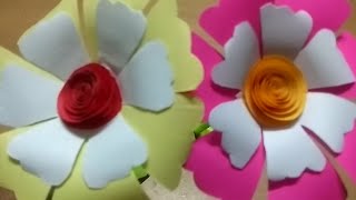 Beautiful origami paper flower 🌺🌹💐🌼#papercraft #origamipaperflower #paperflower #diycraft #diy