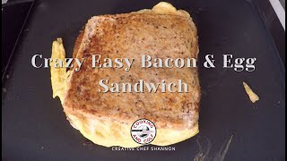 Crazy Easy Breakfast Using A Sandwich Press