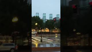 When Boston downtown in a rain 🌧️