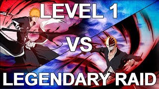 [Bleach: Brave Souls] Fullbring Ichigo 6* Evolution & Legendary Raid At Level 1