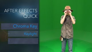 Adobe After Effects, Green Screen, Blue Screen, or Chroma Key with Keylight