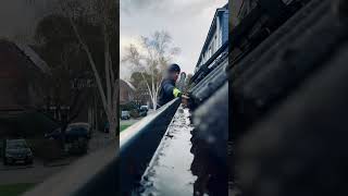 #gutters cleaning & gutter maintenance demo video