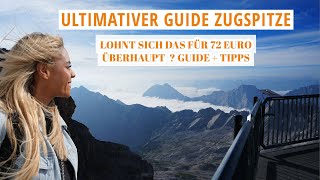 Zugspitze 2024 Guide + Tipps  - 72€ für das Zugspitze Seilbahn TICKET!!! Lohnt sich das? |