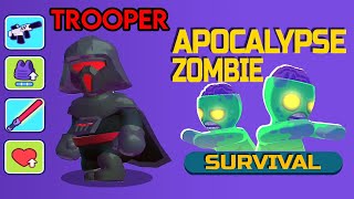 Stealth Master | Trooper in zombie apocalypse- 3 Rounds All Character's Weapons.