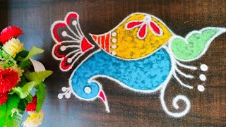 🌸रोजची सोपी आणि सुंदर रांगोळी🌸daily use rangoli|Easy daily rangoli #rangoli#dailykolam#muggulu