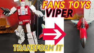 FANS TOYS VIPER FT 30D TRASFORMAZIONE