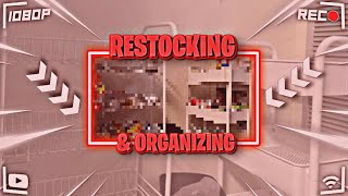 RESTOCKING & ORGANIZING | ASMR