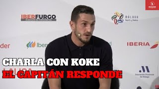 Charla con Koke | El capitán responde en el MARCA Sports Weekend | UniversoAtleti