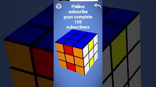 making H pattern on a 3 by 3 rubik's cube #youtubeshorts #shortsvideo @gurtejgaming22