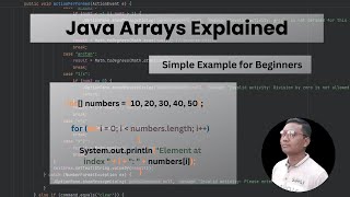 🎯Java Arrays Explained | Simple Example for Beginners | #javaarrays  @QuantumRankOfficial