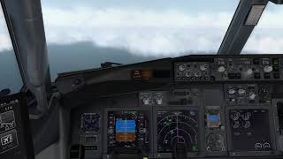 Boeing 737 Trivandrum Intl Approach to Land- Control configuration Test 2 - 100% Sensitivity