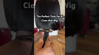 Amazing Trick ensures my Bob glueless wigs are clean when it’s finished! No mess underneath #shorts