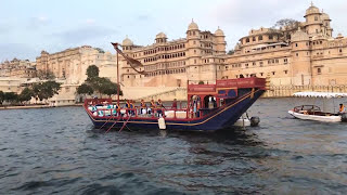 Taj Lake Palace Udaipur luxury hotels India Drone Video Allan Blanchard review