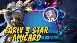 EARLY 3 STAR ALUCARD, 15 MIRROR !! AUSTUS SKILL 2 | MOBILE LEGENDS MAGIC CHESS