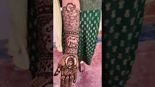 Bridal mehndi design