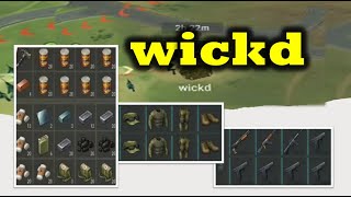 "WICKD" if you can't bring all / craft it using unfinished turret to block💥 - LDOE