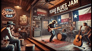 🎸 Electrifying Texas Blues Jam: G Major Guitar Solo 🎶