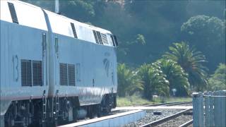 WB California Zephyr #5 in Martinez With Amtrak California Coach Car