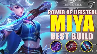 17 Kills!! New OP Build for Miya (PLEASE TRY) - Build Top 1 Global Miya ~ MLBB