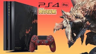 MONSTER HUNTER WORLD: RATHALOS EDITION PS4 PRO UNBOXING