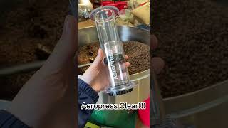 Aeropress Clear: Now available at Cupper's! #aeropressclear  #aeropress #shoplocal