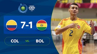 COLOMBIA vs. BOLIVIA [7-1] | RESUMEN | CONMEBOL SUB20FS | FASE DE GRUPOS