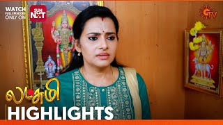 Lakshmi - Highlights | 02 Dec 2024 | New Tamil Serial | Sun TV