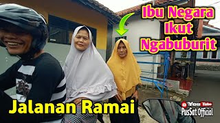 IBU NEGARA IKUT NGABUBURIT ‼️ JALANAN RAMAI