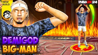 *NEW* RARE GAMEBREAKING 2-WAY DIMING 3-LEVEL THREAT DEMIGOD IS THE NEW BEST POPPER BUILD IN NBA2K24!