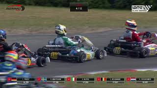 IAME Euro Series   Round 3 Wackersdorf Saturday Heat 12