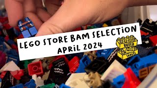 Lego Store Build a Minifigure Parts - April 2024 Edition