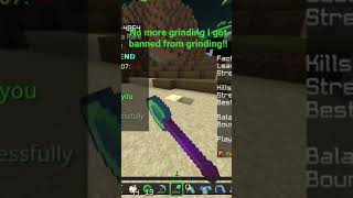 I got banned from grinding on nethergames(Nethergames Bug)