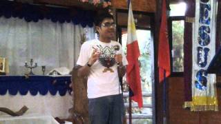 KUYA JC's TESTIMONY during our Sunday Service_03092014