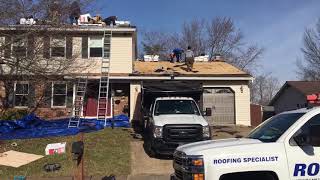 Shingle Roof Tear-off in Centreville, VA | Roofer911.com