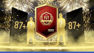 MÓJ NAJLEPSZY PACK OPENING! 3X WALKOUT 87+! NAGRODY ZA FUT CHAMPIONS - FIFA 19 ULTIMATE TEAM