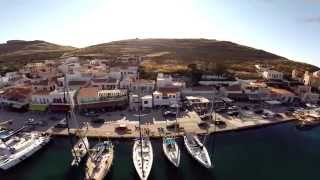 Kea, Greece, Harbor  Aerial Views