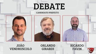 ACOMPANHE Debate candidatos a prefeito de Frederico Westphalen