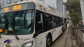 NJ Transit: XD60 Pulling into layover at PABT